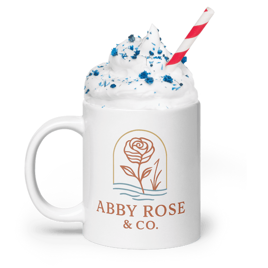 Abby Rose & Co. 20oz Ceramic Mug - Tree Treasures