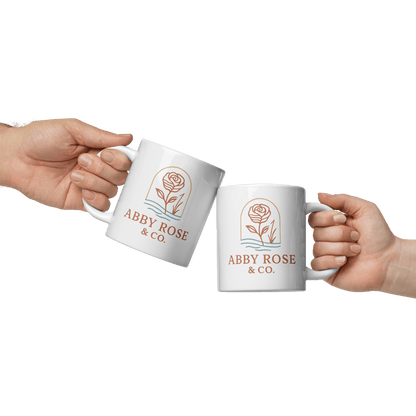 Abby Rose & Co. 20oz Ceramic Mug - Tree Treasures