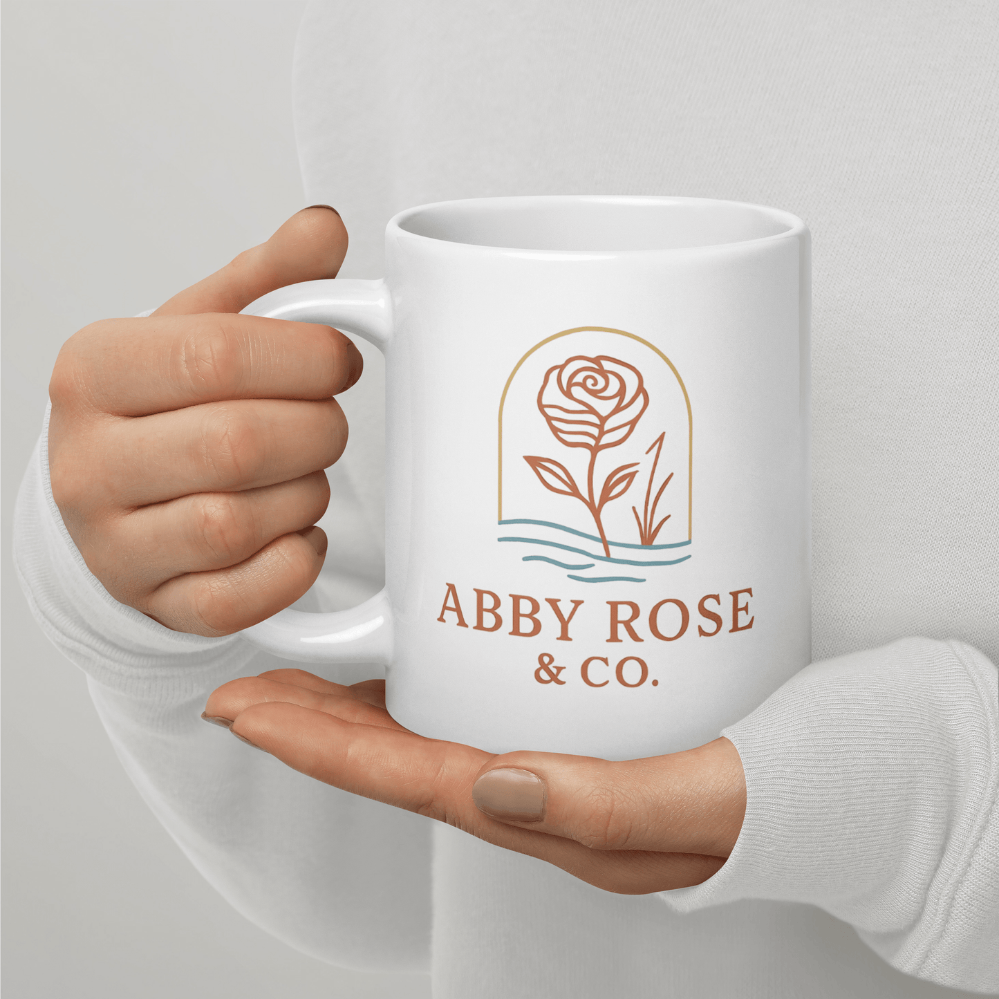 Abby Rose & Co. 20oz Ceramic Mug - Tree Treasures