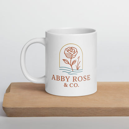 Abby Rose & Co. 20oz Ceramic Mug - Tree Treasures
