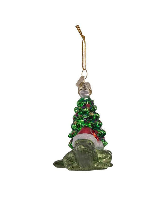 Alligator with Christmas Tree Ornament – Noble Gems - Tree Treasures