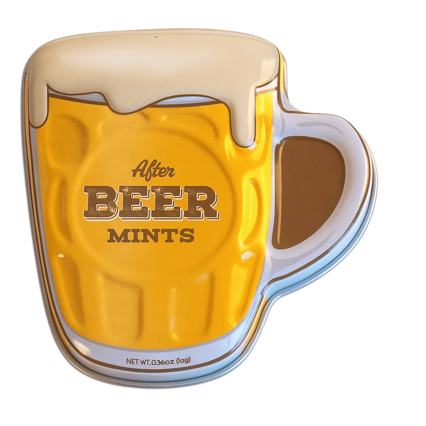 Beer Mug Shaped Peppermint Mints – 0.56 oz Collectible Tin - Tree Treasures