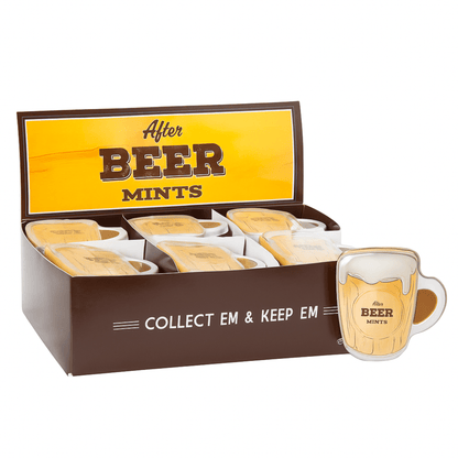 Beer Mug Shaped Peppermint Mints – 0.56 oz Collectible Tin - Tree Treasures