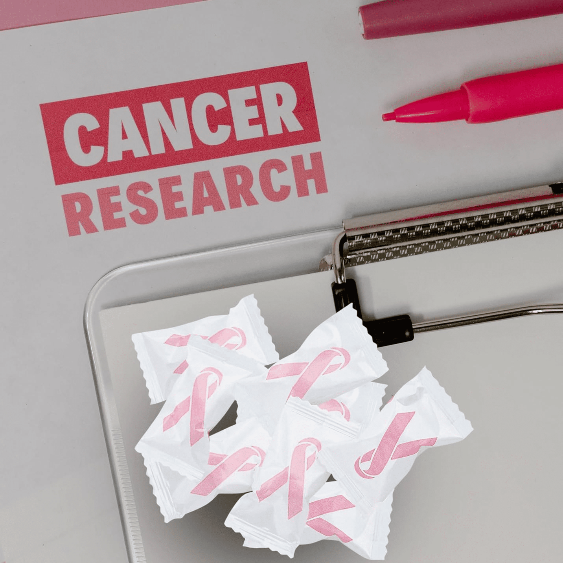 Breast Cancer Awareness Buttermints – 216 Count Bulk Candy Individually Wrapped – Individually Wrapped Candy Pink Butter Mints for Fundraisers, Thank You Gifts, Candy Buffet, After Dinner Treats & Party Decorations - Tree Treasures