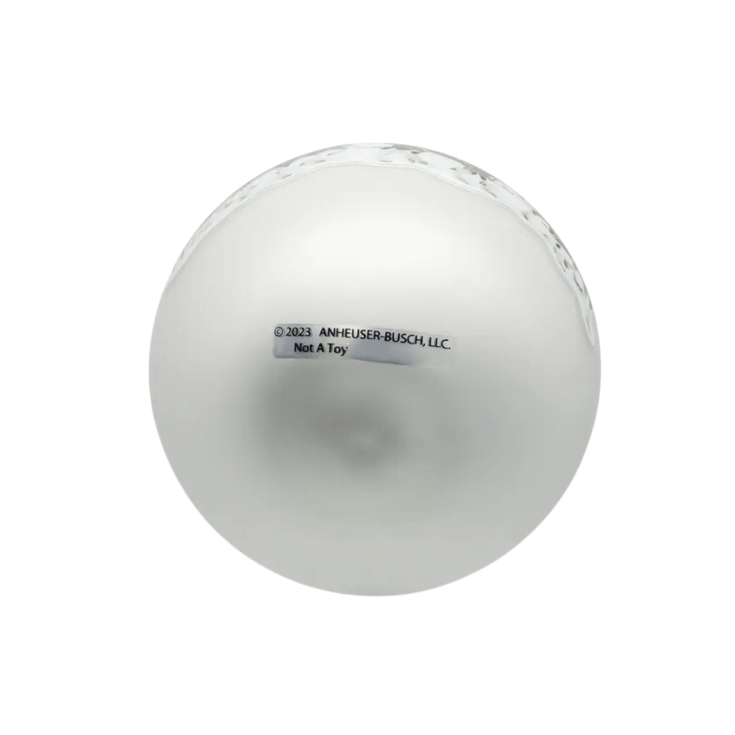 Budweiser® 80MM Glass Clydesdale Scene Ball Ornament – Classic Holiday Collectible - Tree Treasures