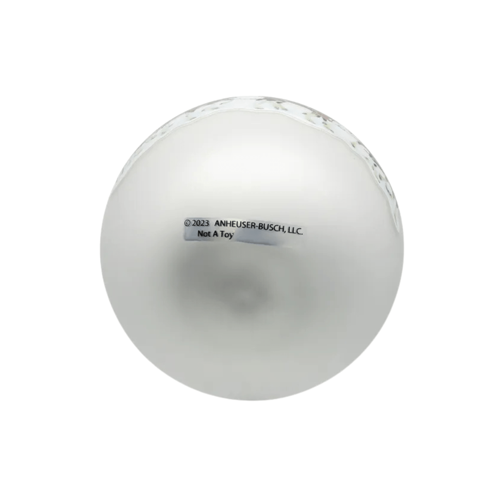 Budweiser® 80MM Glass Clydesdale Scene Ball Ornament – Classic Holiday Collectible - Tree Treasures