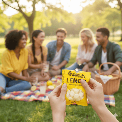 Choward's Lemon Mints 3 OZ Peg Bag - Tree Treasures