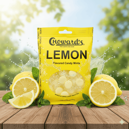 Choward's Lemon Mints 3 OZ Peg Bag - Tree Treasures
