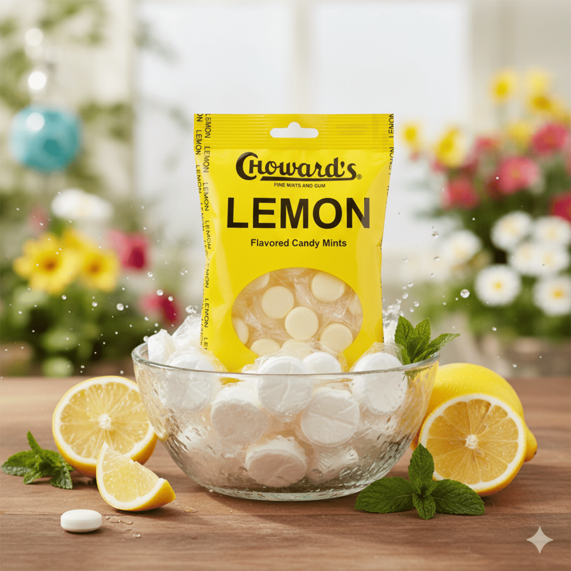 Choward's Lemon Mints 3 OZ Peg Bag - Tree Treasures