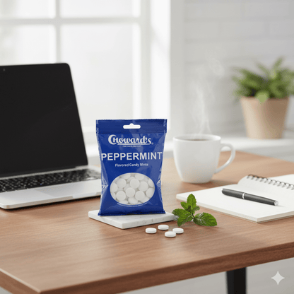 Choward's Peppermint Mints 3 OZ Peg Bag - Tree Treasures