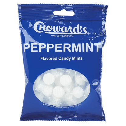 Choward's Peppermint Mints 3 OZ Peg Bag - Tree Treasures