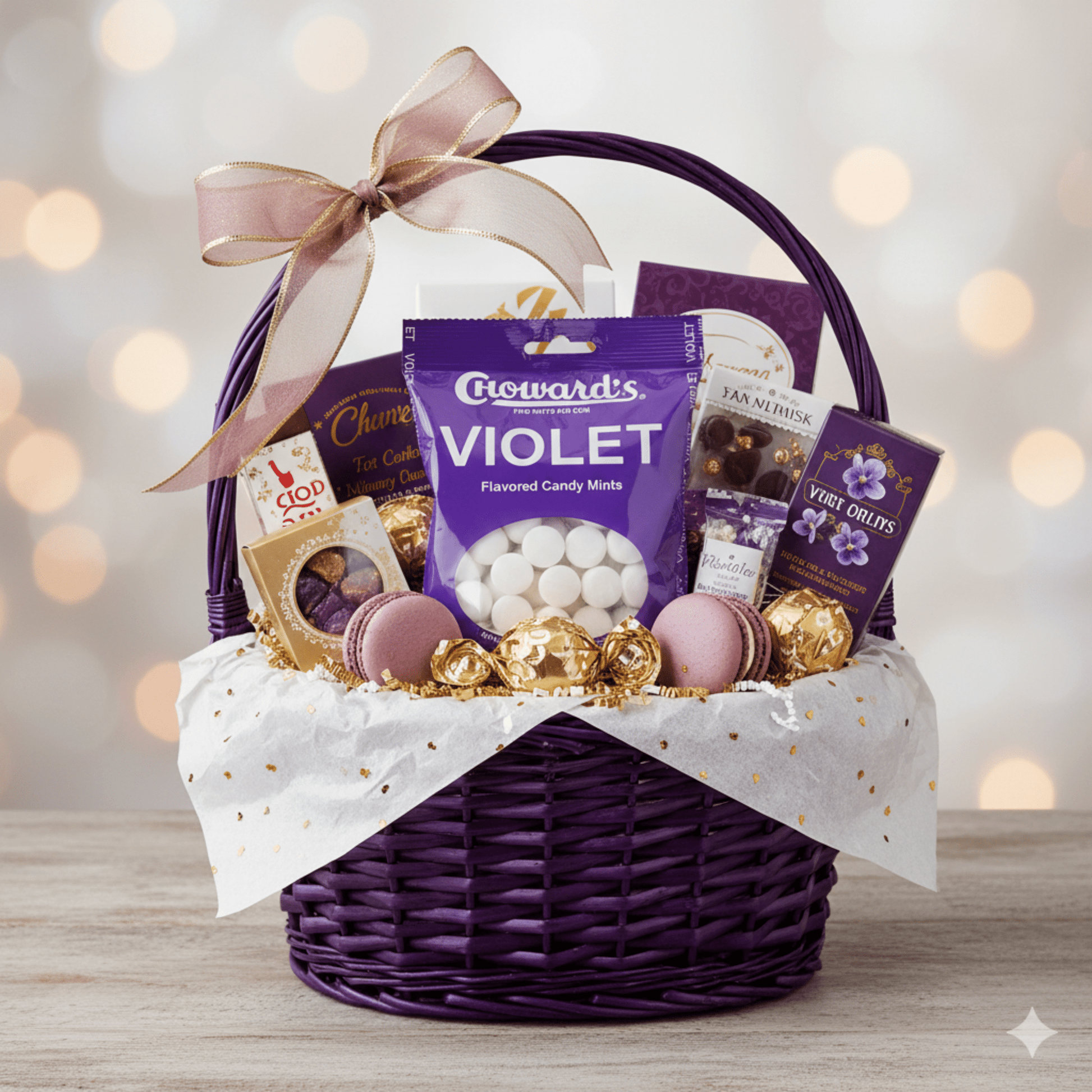 Choward's Violet Mints 3 OZ Peg Bag - Tree Treasures