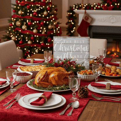 Christmas Gifts Wooden Sign – “The Best Christmas Gifts Are the Memories” - Tree Treasures