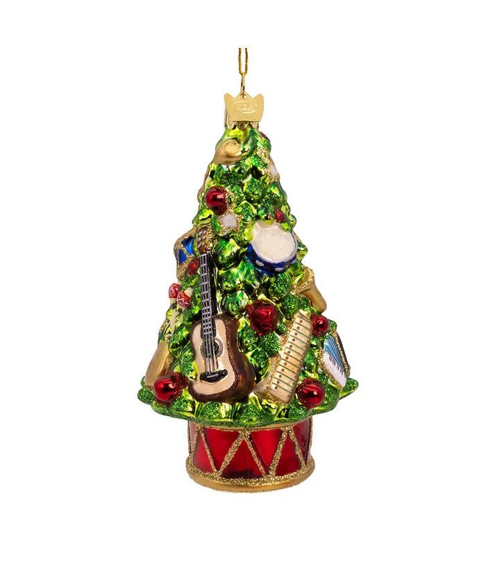 Christmas Tree with Instruments Ornament – Noble Gems 5 - Inch - Tree Treasures