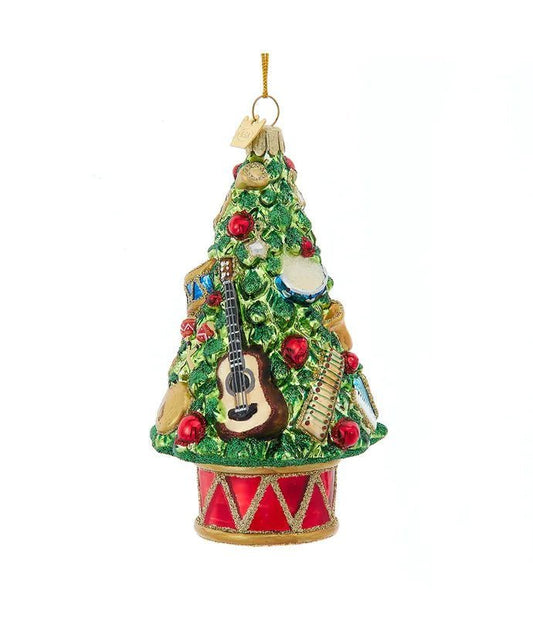Christmas Tree with Instruments Ornament – Noble Gems 5 - Inch - Tree Treasures