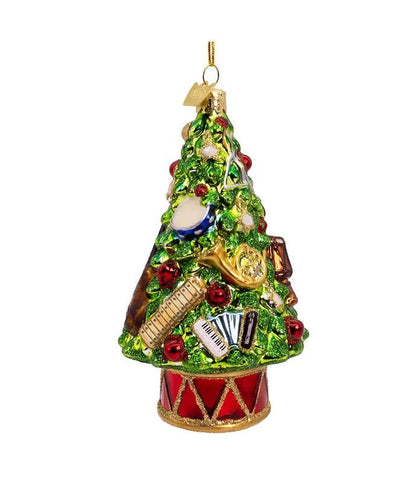 Christmas Tree with Instruments Ornament – Noble Gems 5 - Inch - Tree Treasures