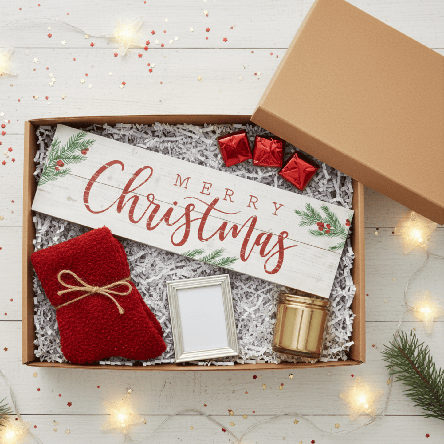 Christmas Trees Vintage Pallet Board Sign – 7"x24" Rustic Wooden Wall Décor with Keyhole for Hanging - Tree Treasures