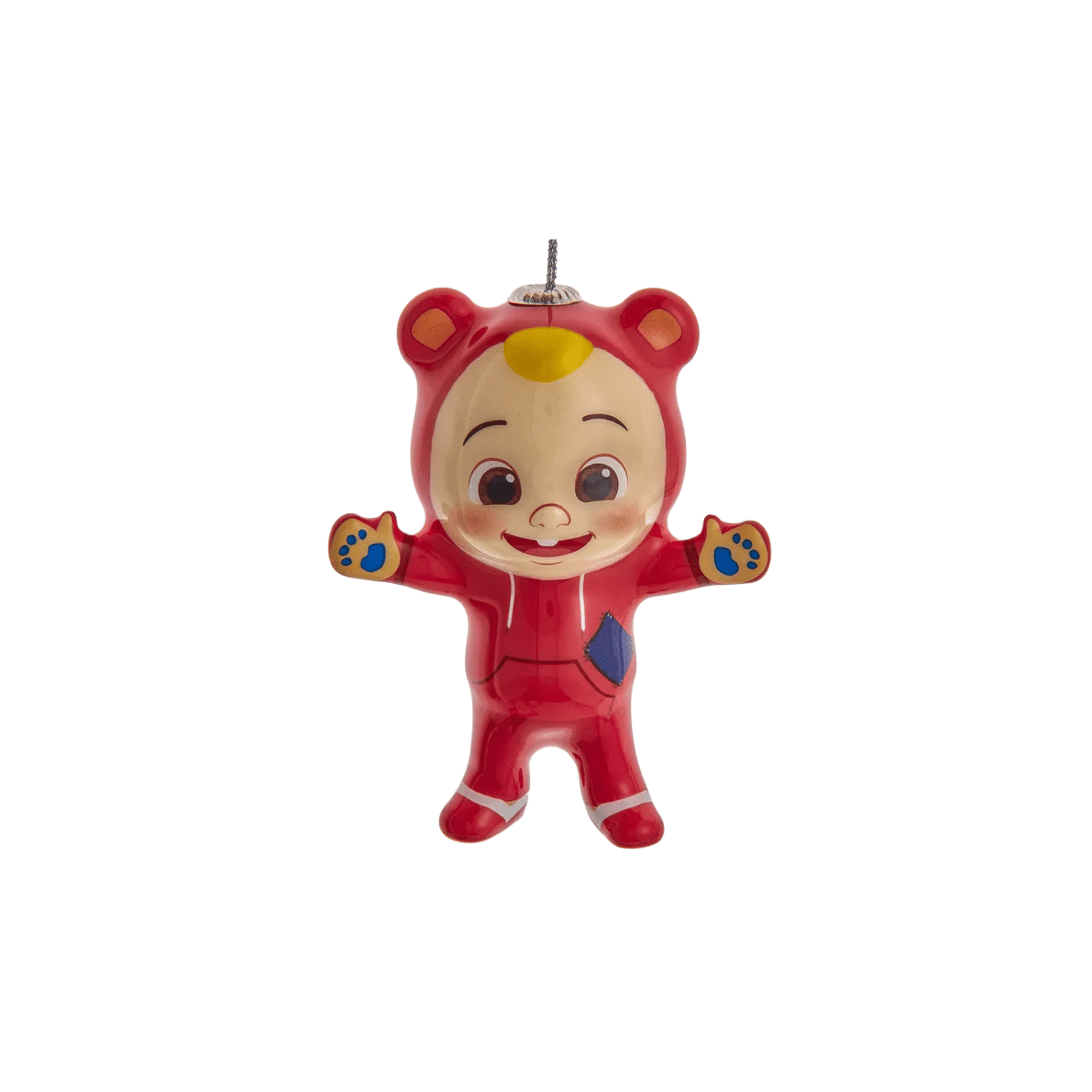 Cocomelon™ JJ Decoupage Ornament – Official Licensed Christmas Tree Decoration by Kurt Adler - Tree Treasures