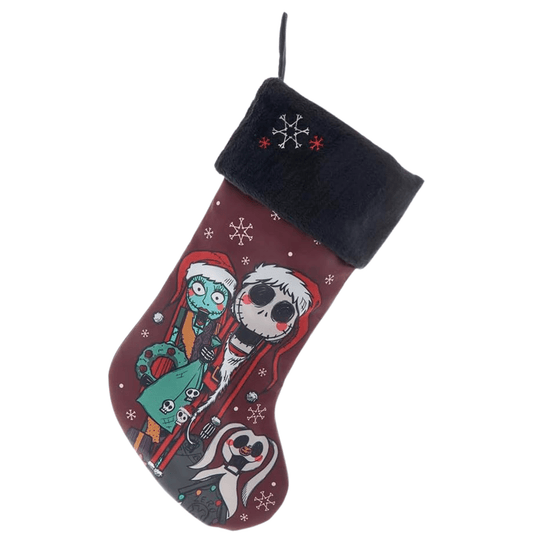 Disney Kurt Adler 19 Inch Nightmare Before Christmas Stocking - Tree Treasures