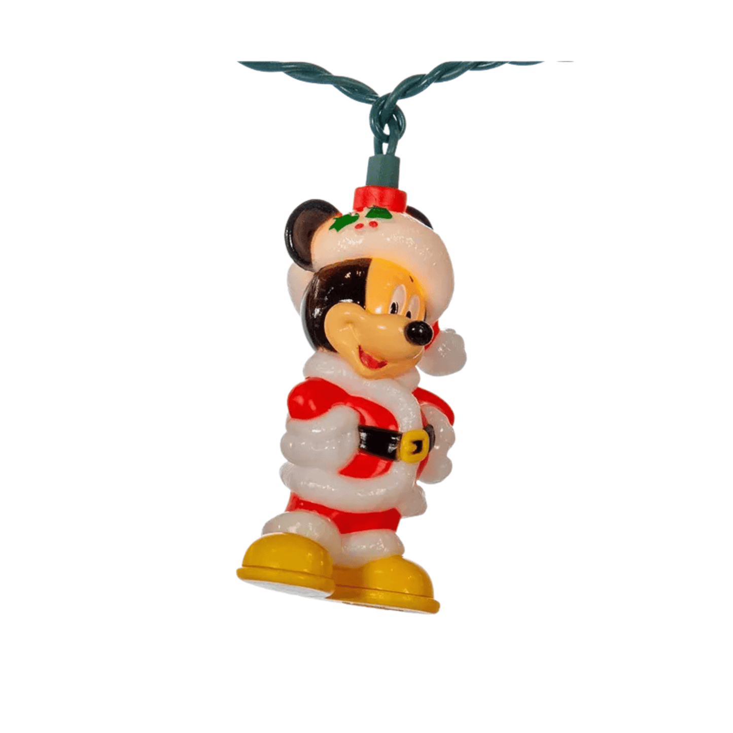 Disney Mickey Mouse 9' UL 10 - Light Set – Festive Holiday String Lights by Kurt Adler - Tree Treasures