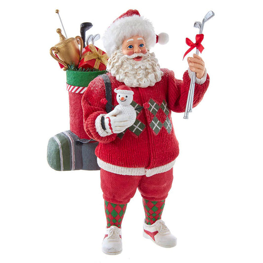 Kurt Adler Fabriché™ Fisherman Santa Figurine, 10.5 Inches