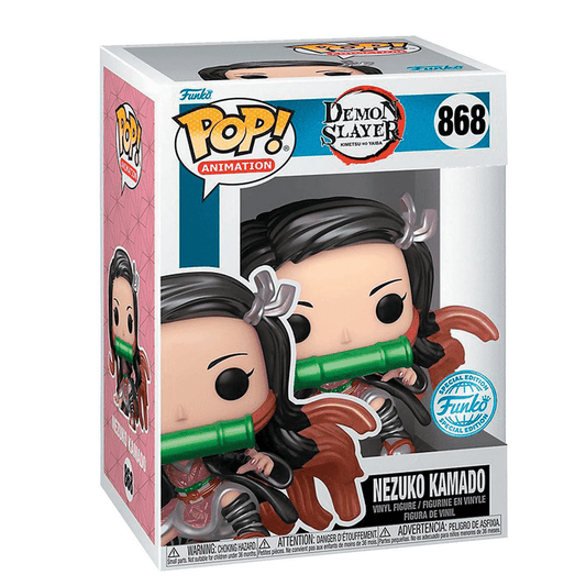 Funko Pop! Anime Demon Slayer – Nezuko Kamado Vinyl Figure, 3.75" - Tree Treasures