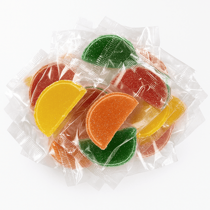 Individually Wrapped Assorted Fruit Slices – Bulk Jelly Candy - Tree Treasures