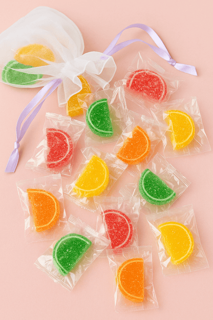 Individually Wrapped Jelly Fruit Slices – Bulk Old Fashioned Candy by the Pound - Tree Treasures