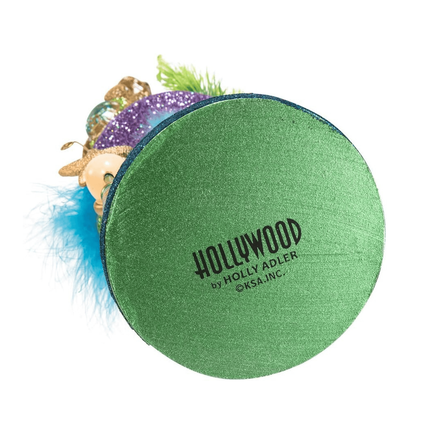 Kurt Adler 11" Hollywood Nutcracker with Sea Turtle Hat – Coastal Christmas Decor - Tree Treasures