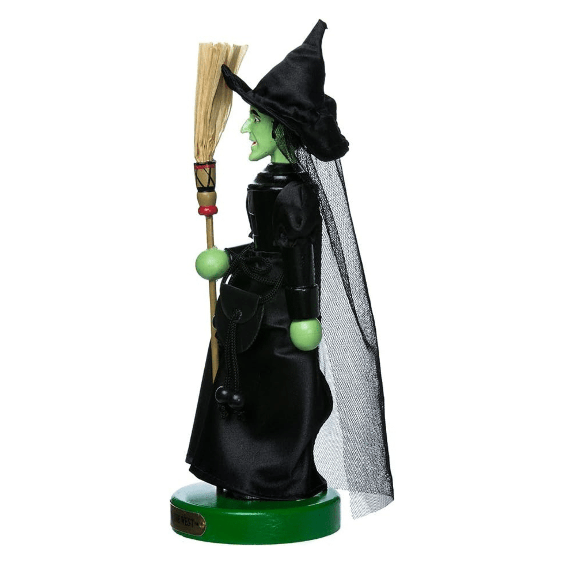 Kurt Adler 11 - Inch Wizard of Oz Wicked Witch Nutcracker – Officially Licensed - Tree Treasures
