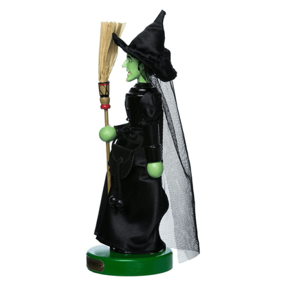 Kurt Adler 11 - Inch Wizard of Oz Wicked Witch Nutcracker – Officially Licensed - Tree Treasures
