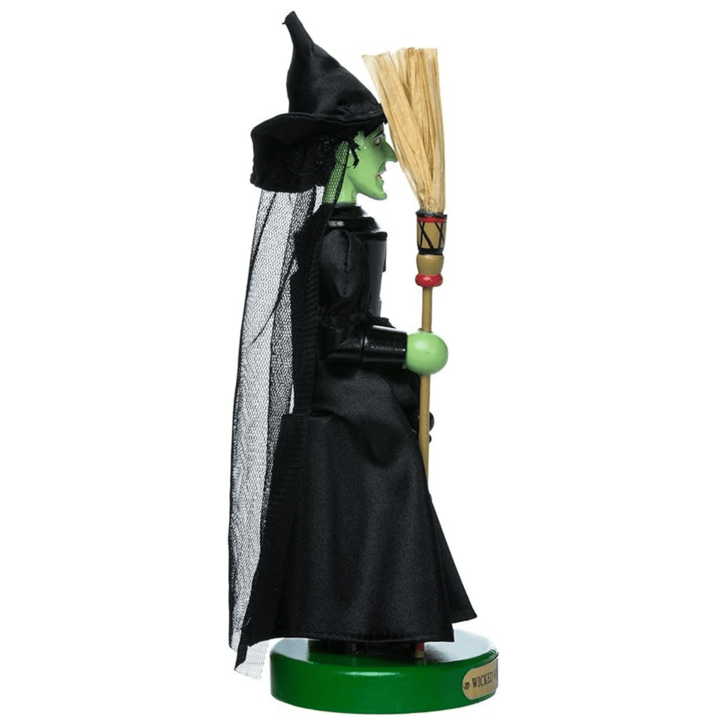 Kurt Adler 11 - Inch Wizard of Oz Wicked Witch Nutcracker – Officially Licensed - Tree Treasures
