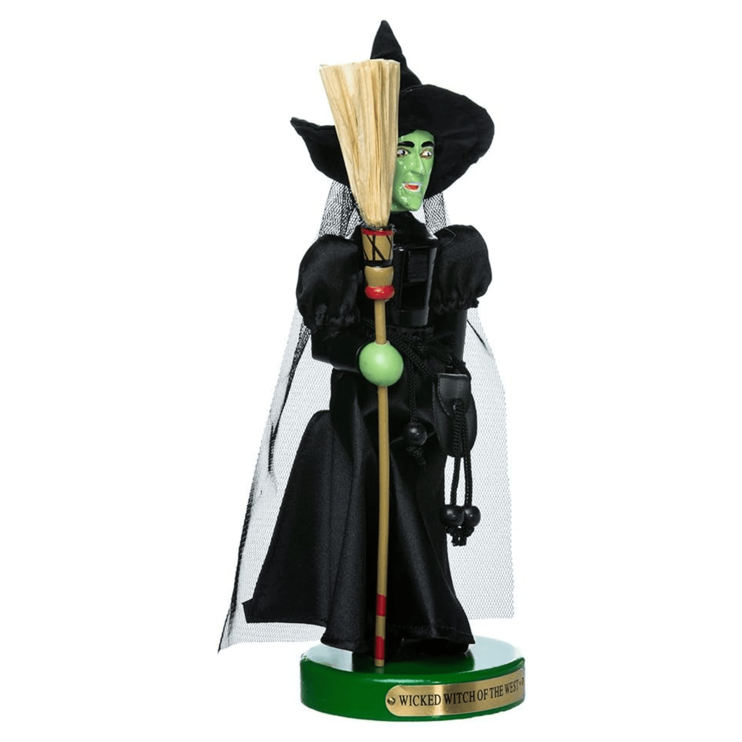 Kurt Adler 11 - Inch Wizard of Oz Wicked Witch Nutcracker – Officially Licensed - Tree Treasures