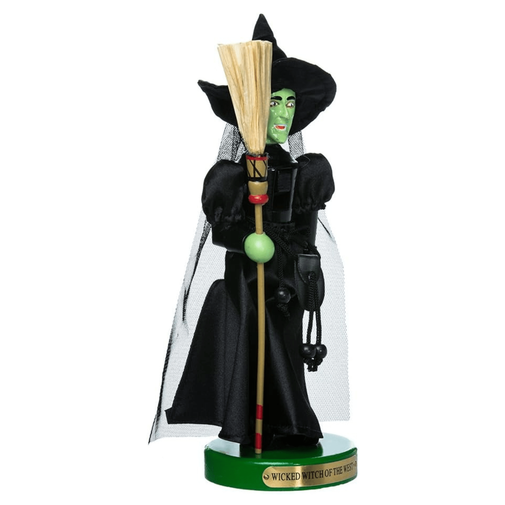 Kurt Adler 11 - Inch Wizard of Oz Wicked Witch Nutcracker – Officially Licensed - Tree Treasures