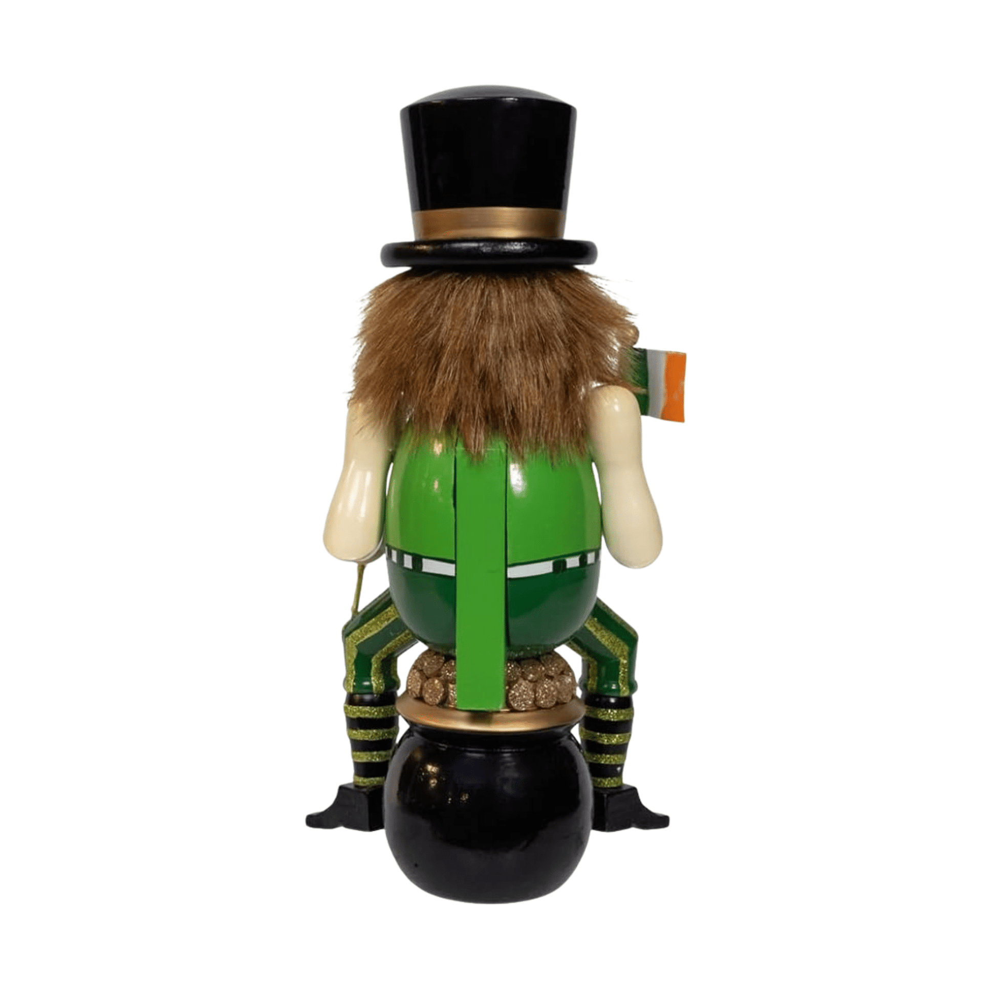 Kurt Adler 12" Irish Leprechaun Nutcracker – St. Patrick’s Day Decor - Tree Treasures