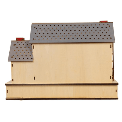 Kurt Adler 12" National Lampoon’s Christmas Vacation™ Lighted Griswold House – Battery Operated LED Décor - Tree Treasures