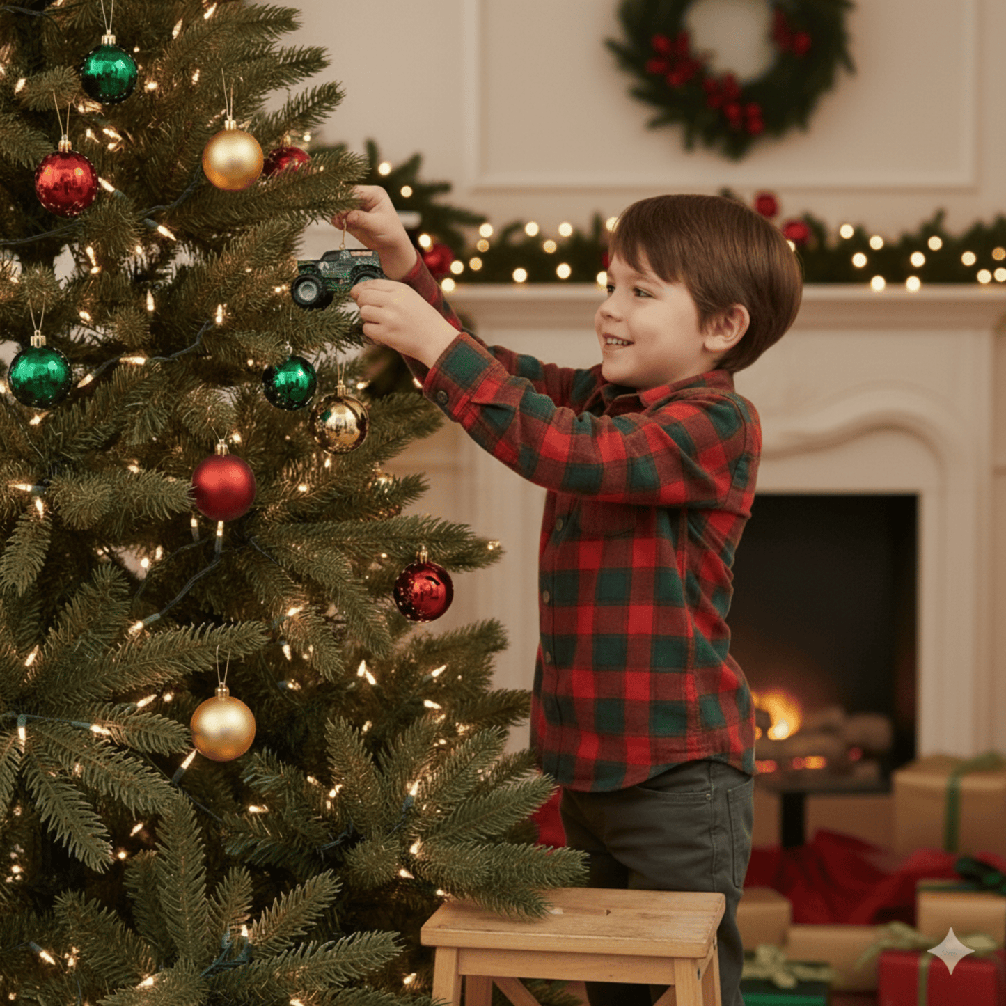 KURT ADLER 3.5" GRAVE DIGGER PERSONALIZED ORNAMENT - Tree Treasures