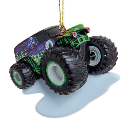 KURT ADLER 3.5" GRAVE DIGGER PERSONALIZED ORNAMENT - Tree Treasures