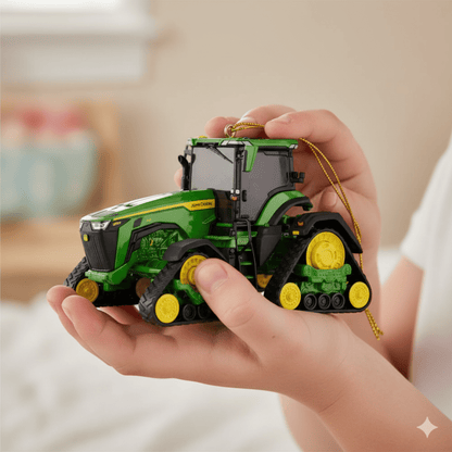 Kurt Adler John Deere™ 8XR Tractor Ornament, 3.5 Inches - Tree Treasures