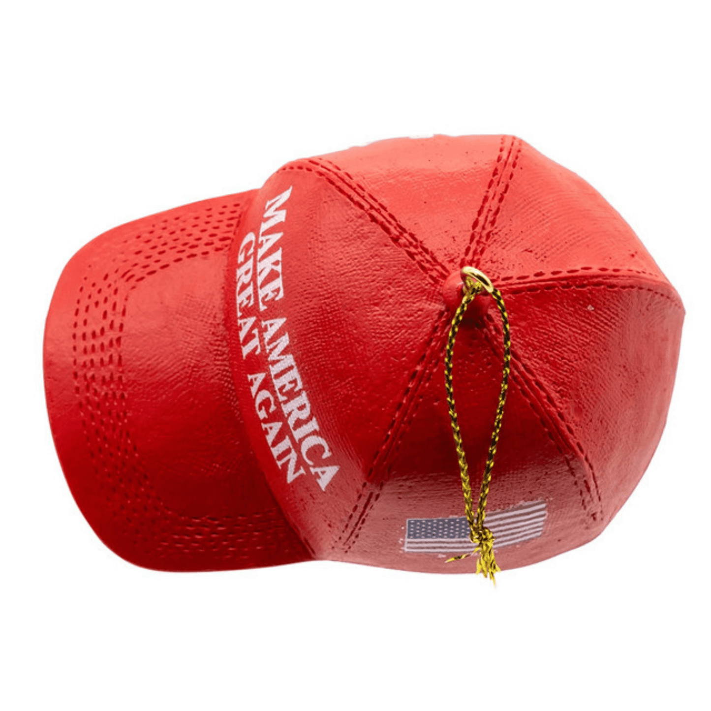 Kurt Adler MAGA 45, 47 Hat Ornament – Patriotic Christmas Tree Decoration - Tree Treasures