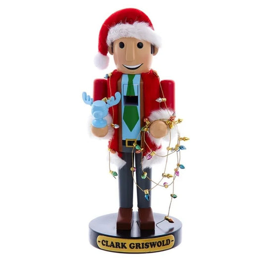 Kurt Adler National Lampoon's Christmas Vacation™ Clark Griswold Nutcracker, 10 inches - Tree Treasures