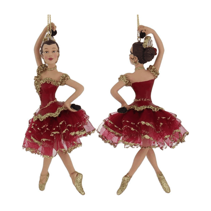 Kurt Adler Resin International Dancer Ornament Set – 4 Piece - Tree Treasures