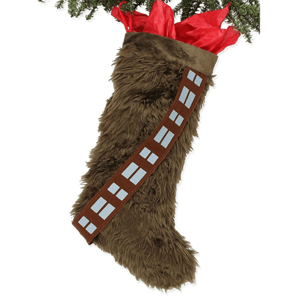 Kurt Adler Star Wars 18" Chewbacca Christmas Stocking - Tree Treasures