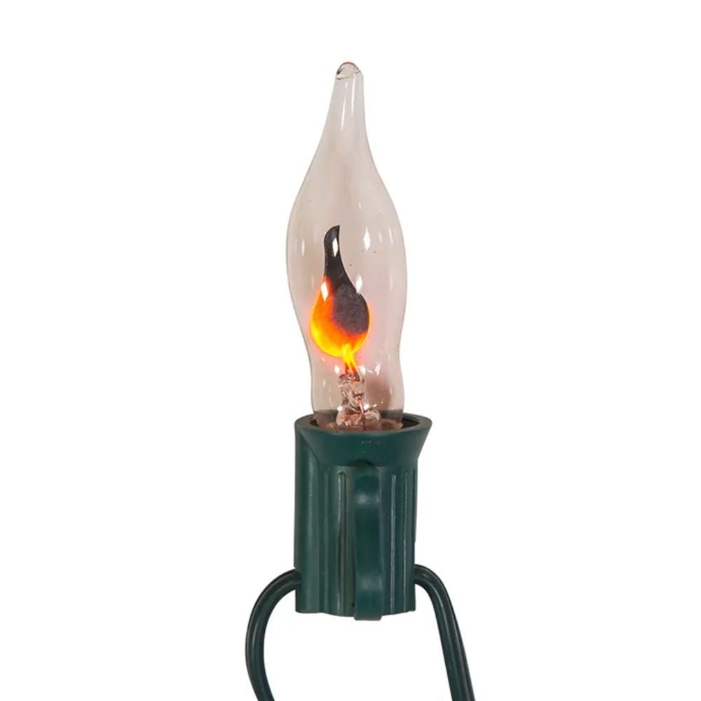 Kurt Adler UL 10 - Light Flicker Flame Candle Light Set of 2, 11 Inches - Tree Treasures