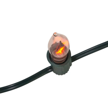 Kurt Adler UL 10 - Light Flicker Flame Candle Light Set of 2, 11 Inches - Tree Treasures