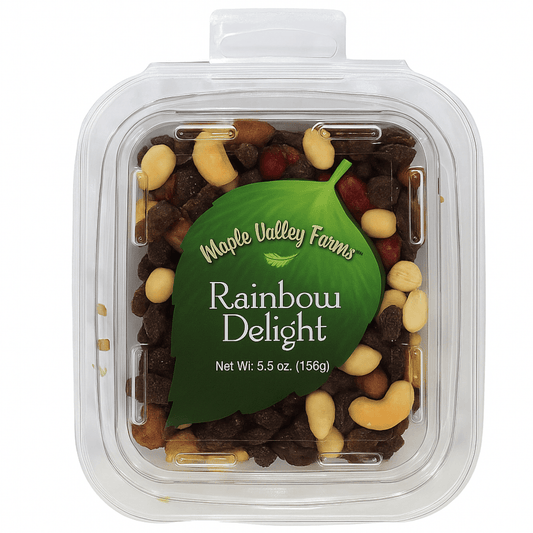 Maple Valley Farms Rainbow Delight 5.5 OZ Peg Tub - Tree Treasures