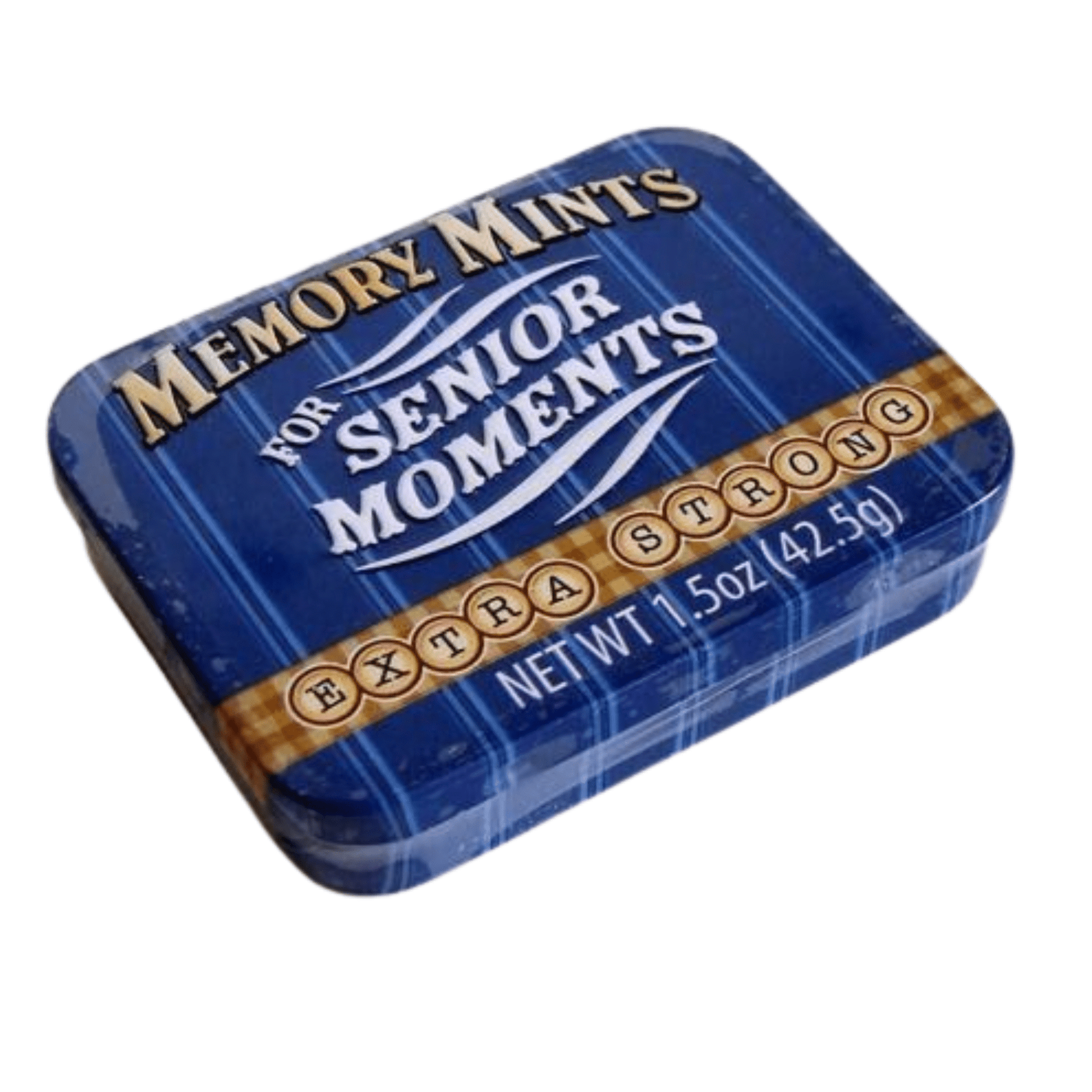 Memory Mints for Senior Moments – Extra Strong Peppermint Mints 1.5 oz Tin – Funny Gift - Tree Treasures