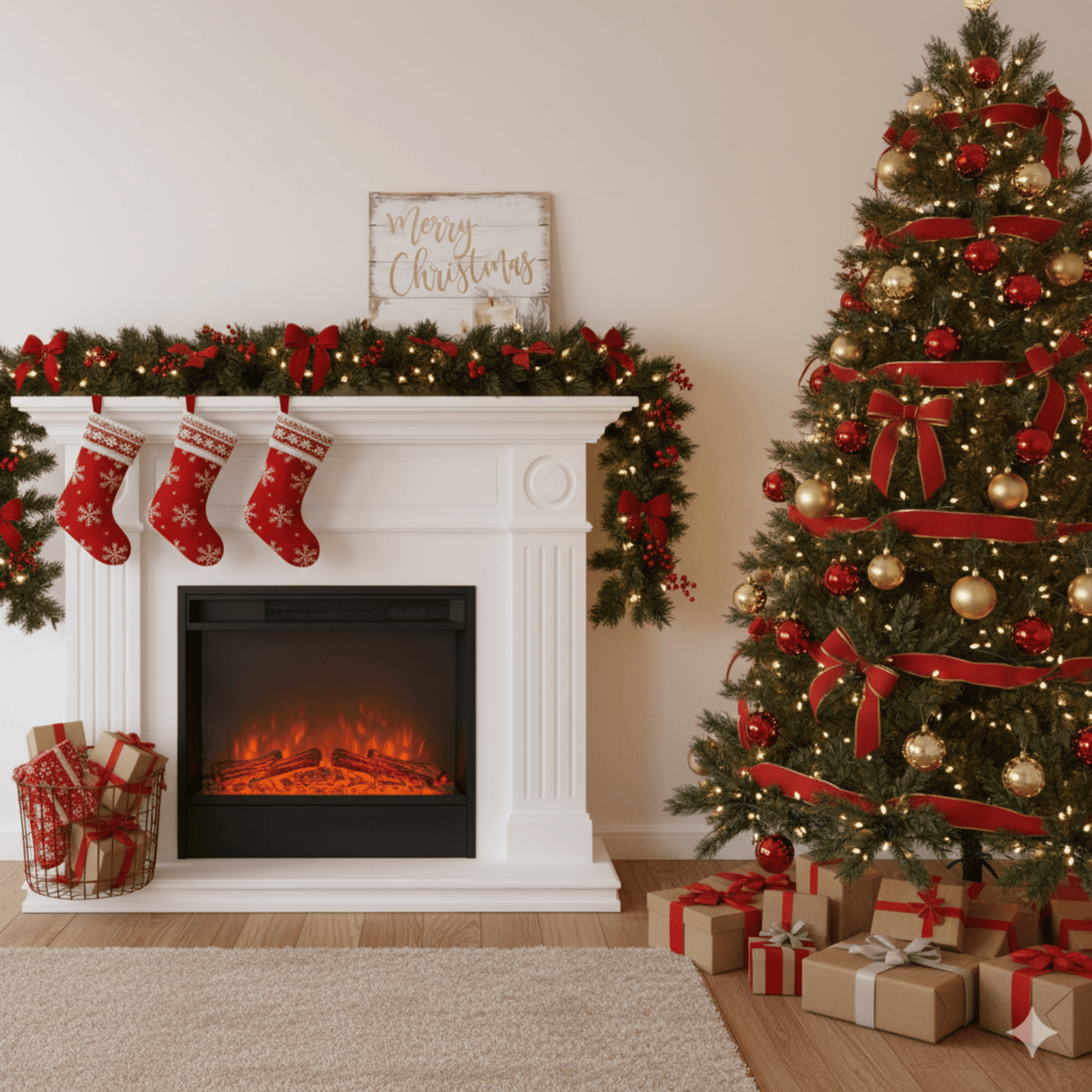 Merry Christmas Perfect Pallet Petites Rustic Holiday Sign - Tree Treasures