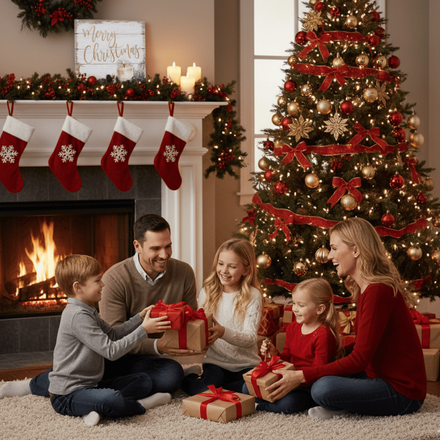 Merry Christmas Perfect Pallet Petites Rustic Holiday Sign - Tree Treasures