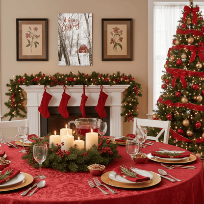 Merry Christmas Wooden Wall Art – 10.75" x 16" Rustic Pallet Sign - Tree Treasures